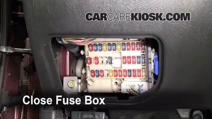 2000-2003 Nissan Maxima Interior Fuse Check - 2002 Nissan ... fuse box diagram for 98 nissan frontier 